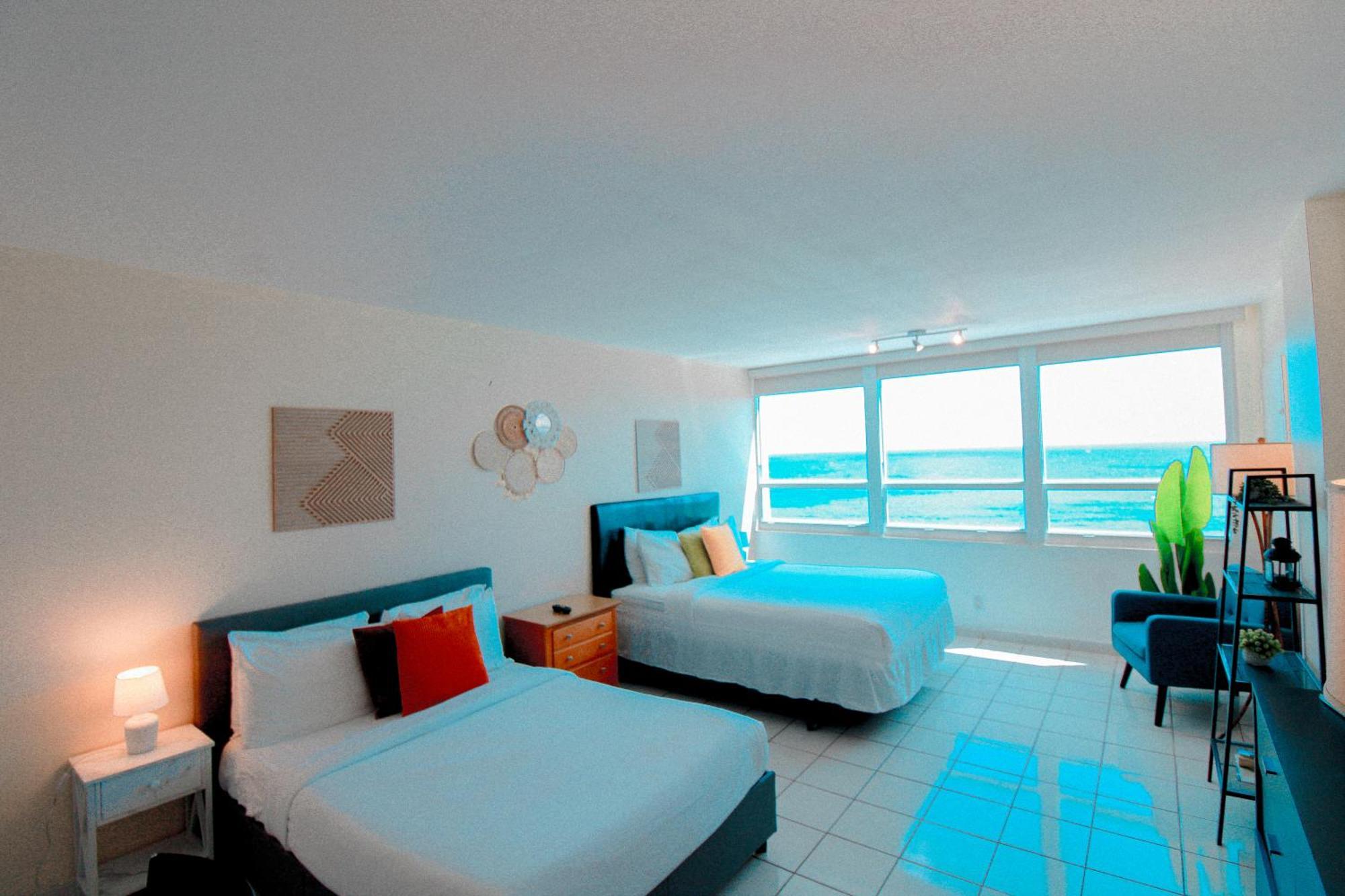 Castle 1733 Ocean View Studio With Direct Beach Access, Pool, Tennis & Free Parking Майами-Бич Экстерьер фото